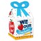 Big Dot of Happiness Thank You Teachers - Square Favor Gift Boxes - Teacher Appreciation Bow Boxes - Set of 12